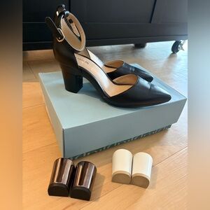 Pashion Footwear Black Convertible Heels